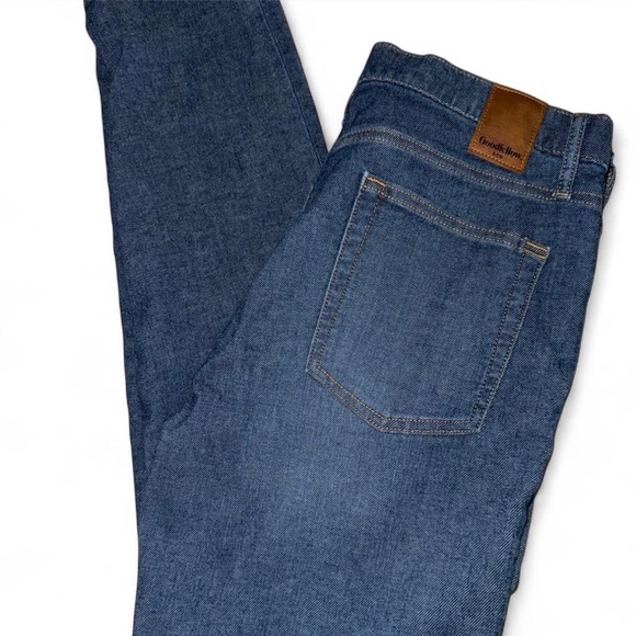 Goodfellow & Co Men's Indigo Straight Jeans - Picture 5 of 6